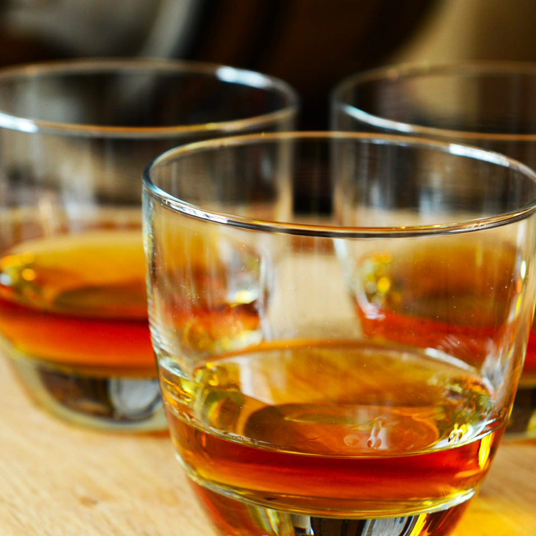 6x 340ml Vision Crystal Whisky Tumbler Glasses