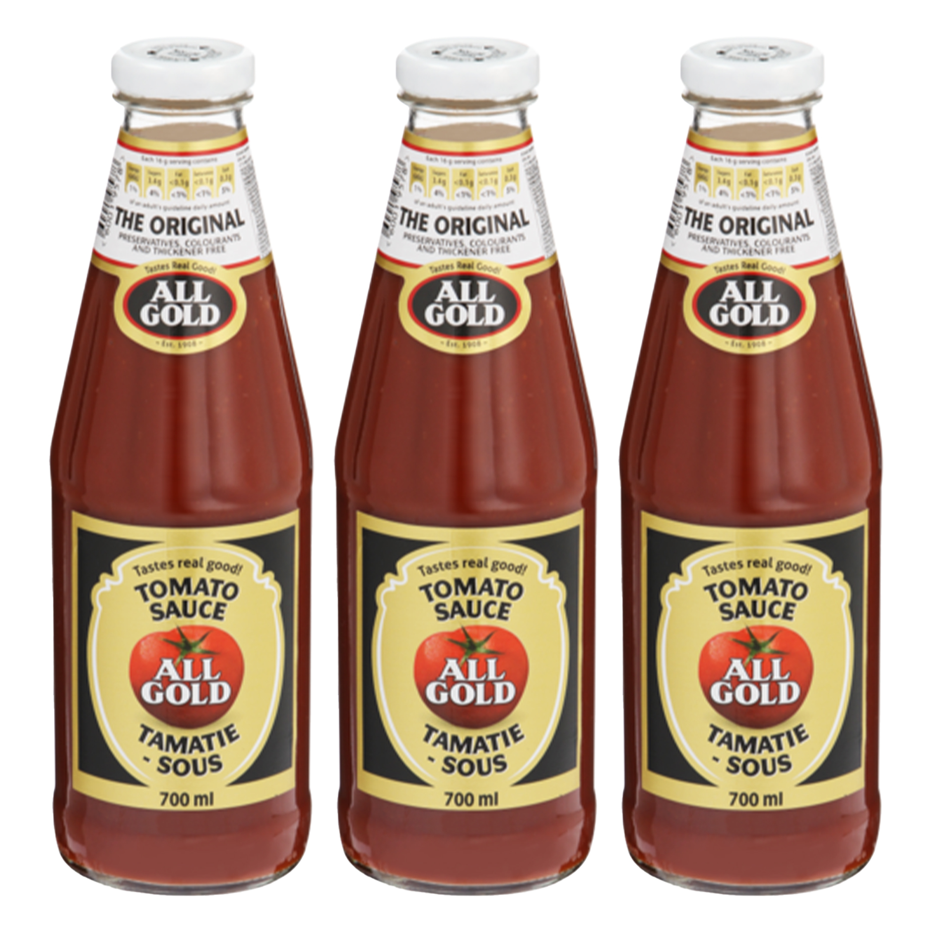 28 Off On All Gold 3x 700ml Tomato Sauce Onedayonly