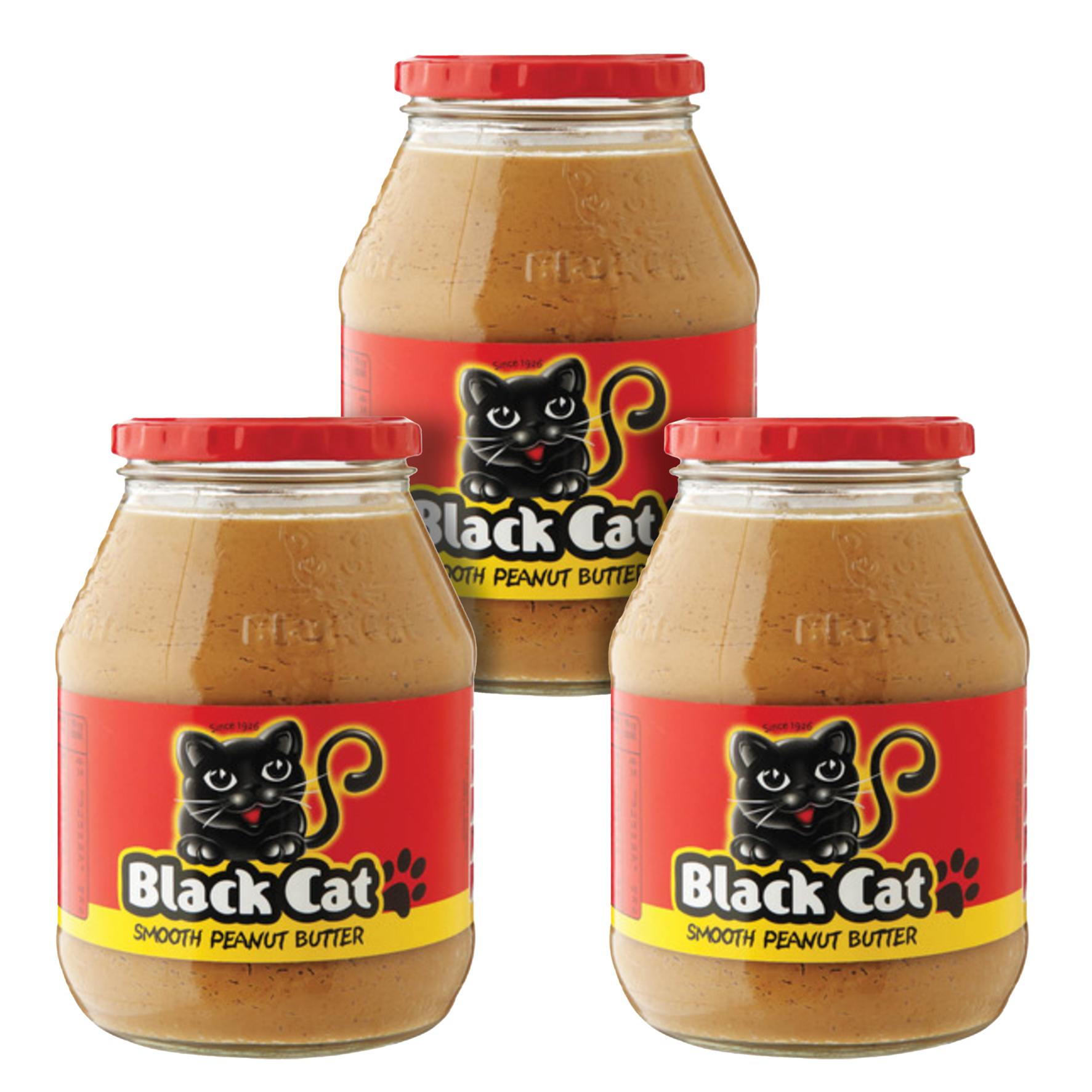 Black Cat No Added Sugar And Salt Peanut Butter 400 G