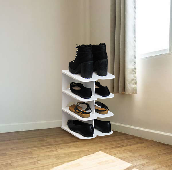 56 off on Fine Living 4 Layer Pillar Shoe Rack OneDayOnly