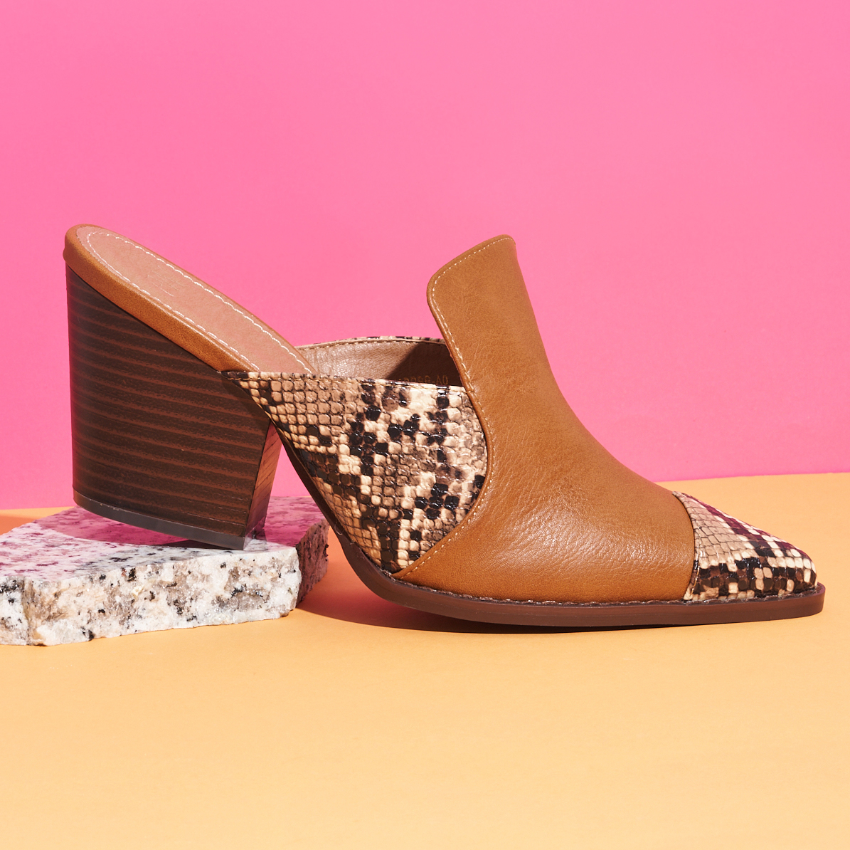 40% off on Ladies Black or Brown Mules | OneDayOnly