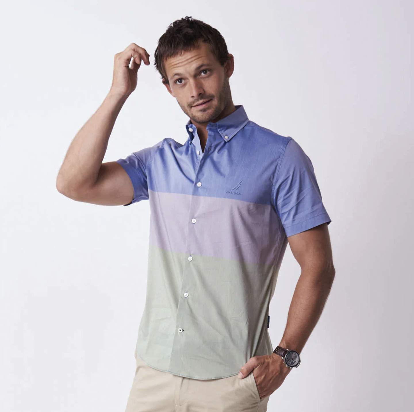 Men&#x27;s Short Sleeve Navtech Weekend Shirt