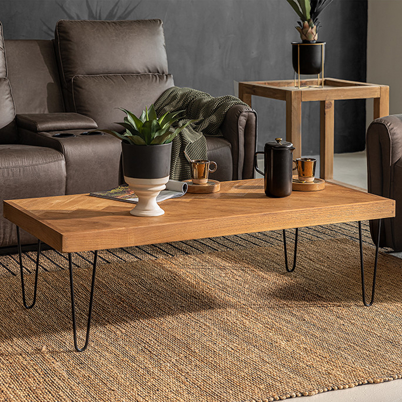 Herringbone Coffee Table