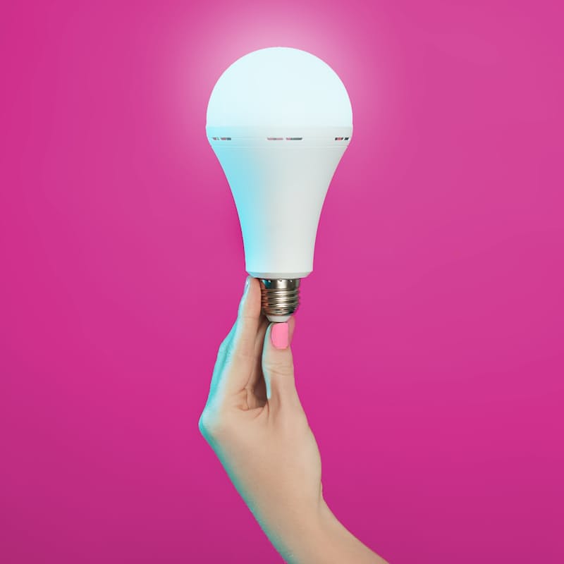 Rechargeable best sale light bulbs