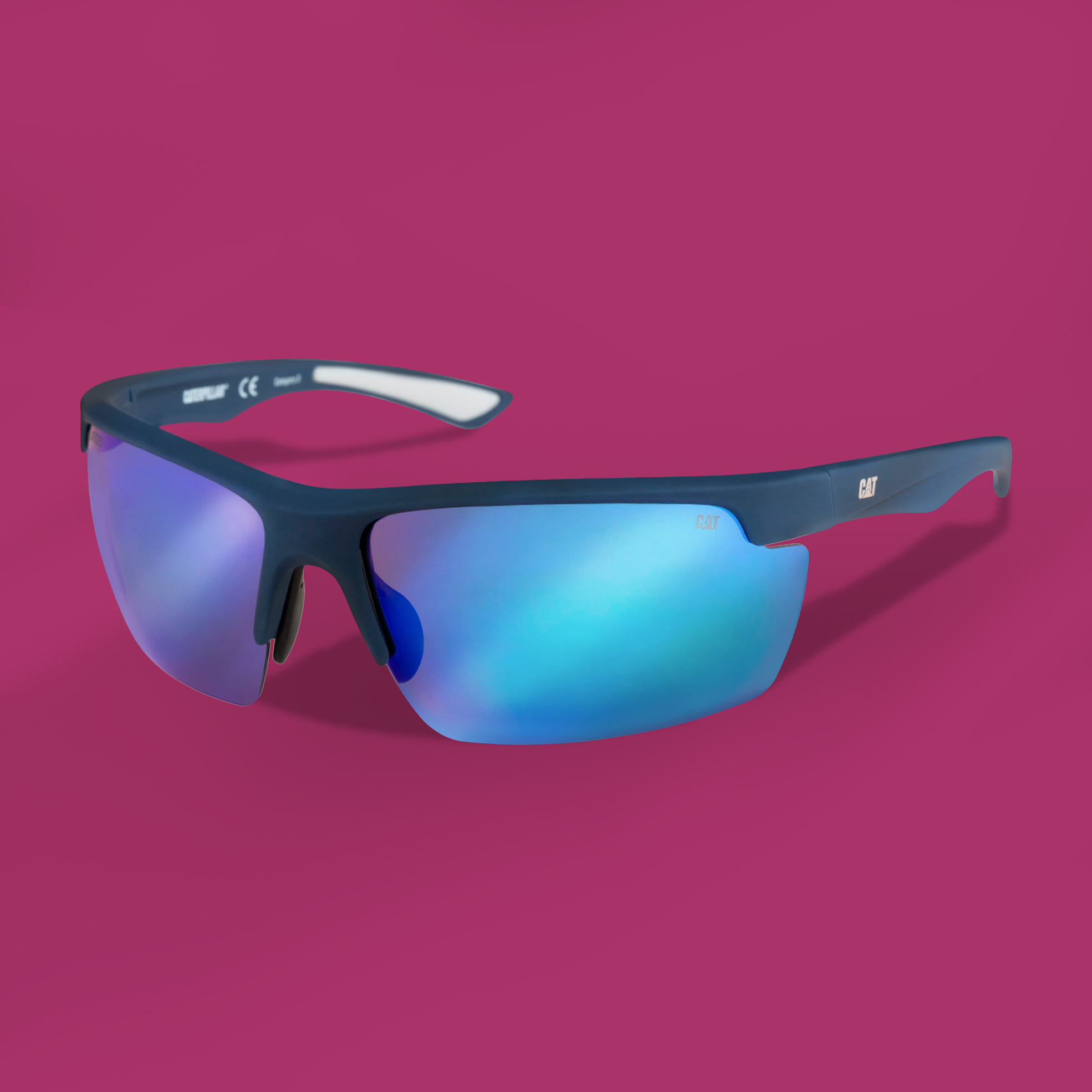 Men's Polarized Folding Sunglasses - Mirrored UV400 Protection main image 1
