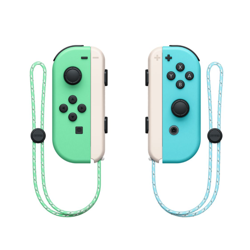 Nintendo Switch Switch Nintendo Switch Joy-Con (L) Nintendo Switch Console with Animal Crossing Inspired Pastel Joy