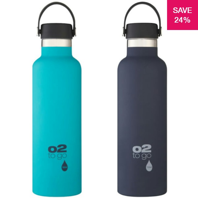 O2 Go Flask 24% off on O2 Cook 750ml Double Wall Flask | OneDayOnly