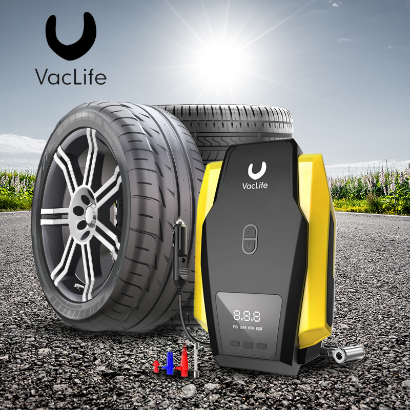 45 off on 12V Portable Digital Air Compressor and Tyre Inflator with