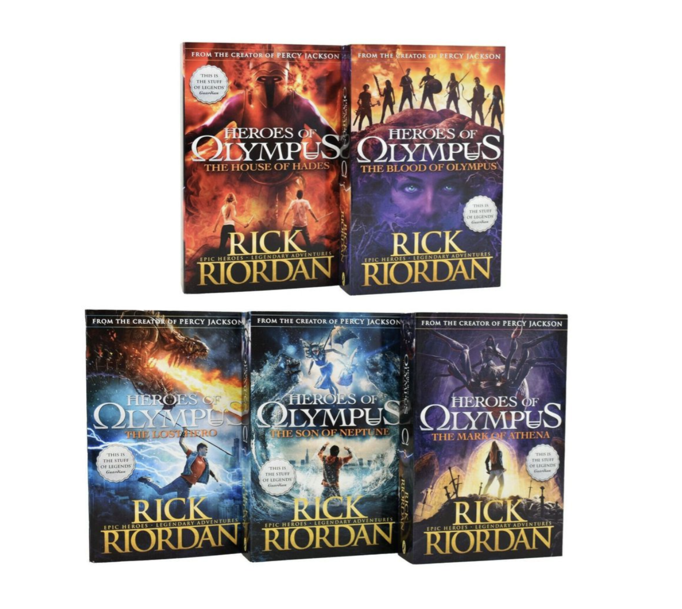 32% off on Heroes of Olympus Collection | OneDayOnly