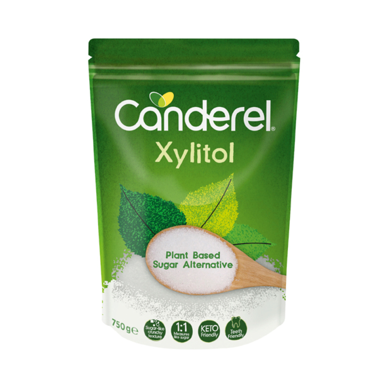 Canderel 3x 750g Xylitol Powder Sweetener OneDayOnly