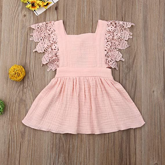 20 off on My Bambino Baby Pink Lace Dress OneDayOnly
