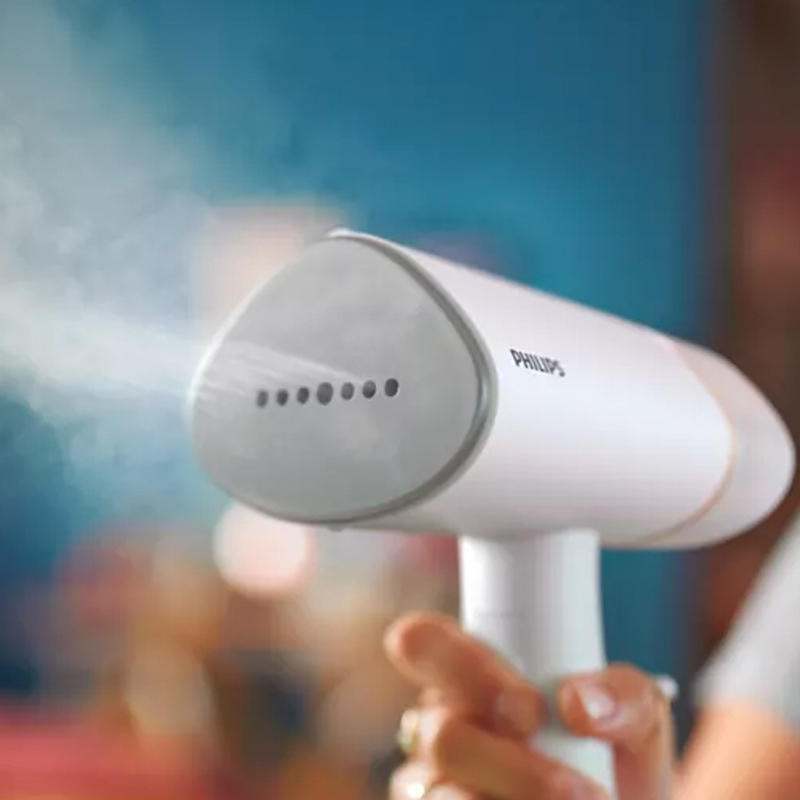 1000W Handheld Garment Steamer with Metal Steam Plate (Model: STH3020/10)