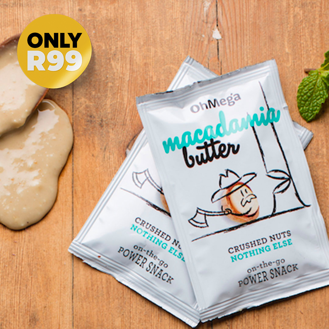 68 off on 2x 10 32g Macadamia Butter Sachets OneDayOnly