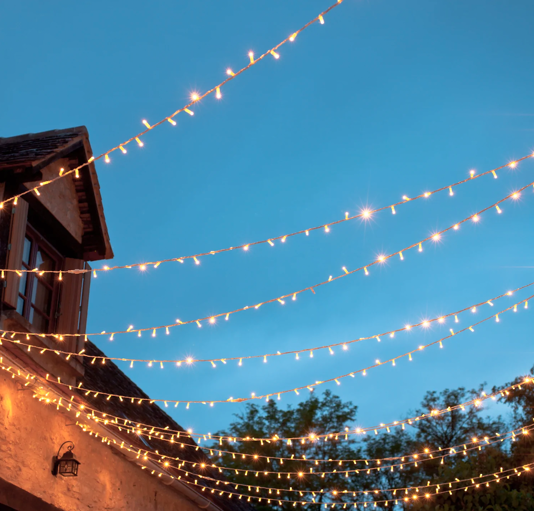 led wall string lights