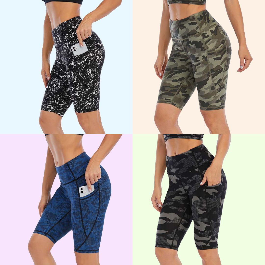 34 off on Ladies Bike Shorts with Pocket OneDayOnly