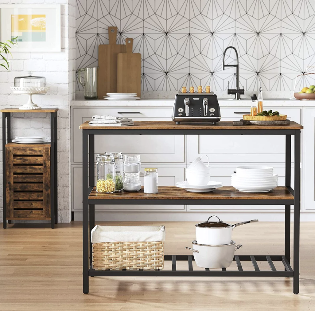 40 off on Lifespace Kitchen Island Work Table OneDayOnly