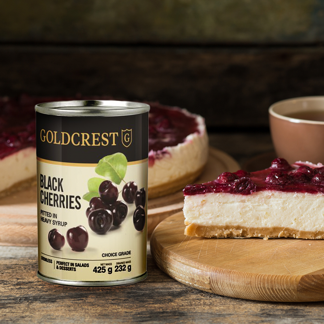 25 off on 12x 425g Pitted Black Cherries OneDayOnly