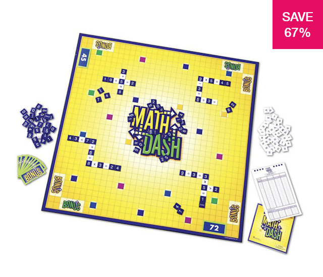 Dashes Math Game 67% off on Math Dash Board Game | OneDayOnly