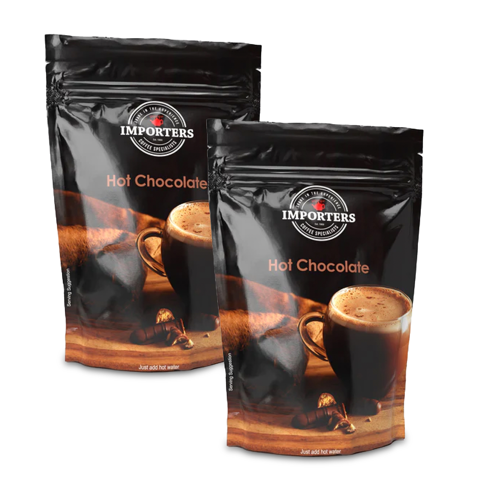 2x 1kg Hot Chocolate Powders