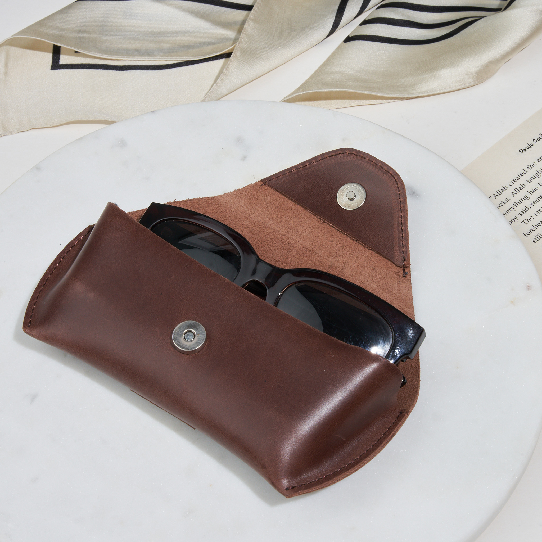 29 off on Genuine Leather Sunglass Holder OneDayOnly