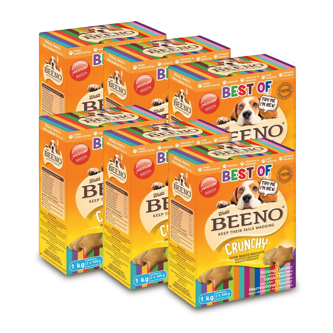16% off on Beeno 6x 1kg Best of Biscuit Mix | OneDayOnly