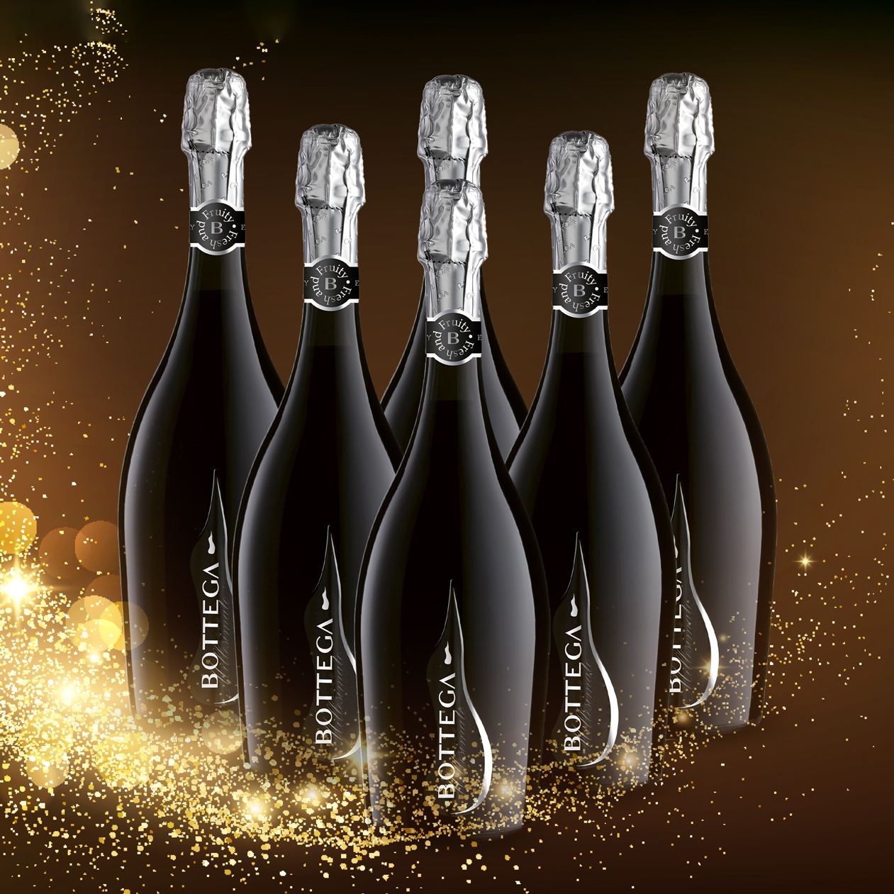 6x Millesimato Extra Dry Prosecco or Brut NV