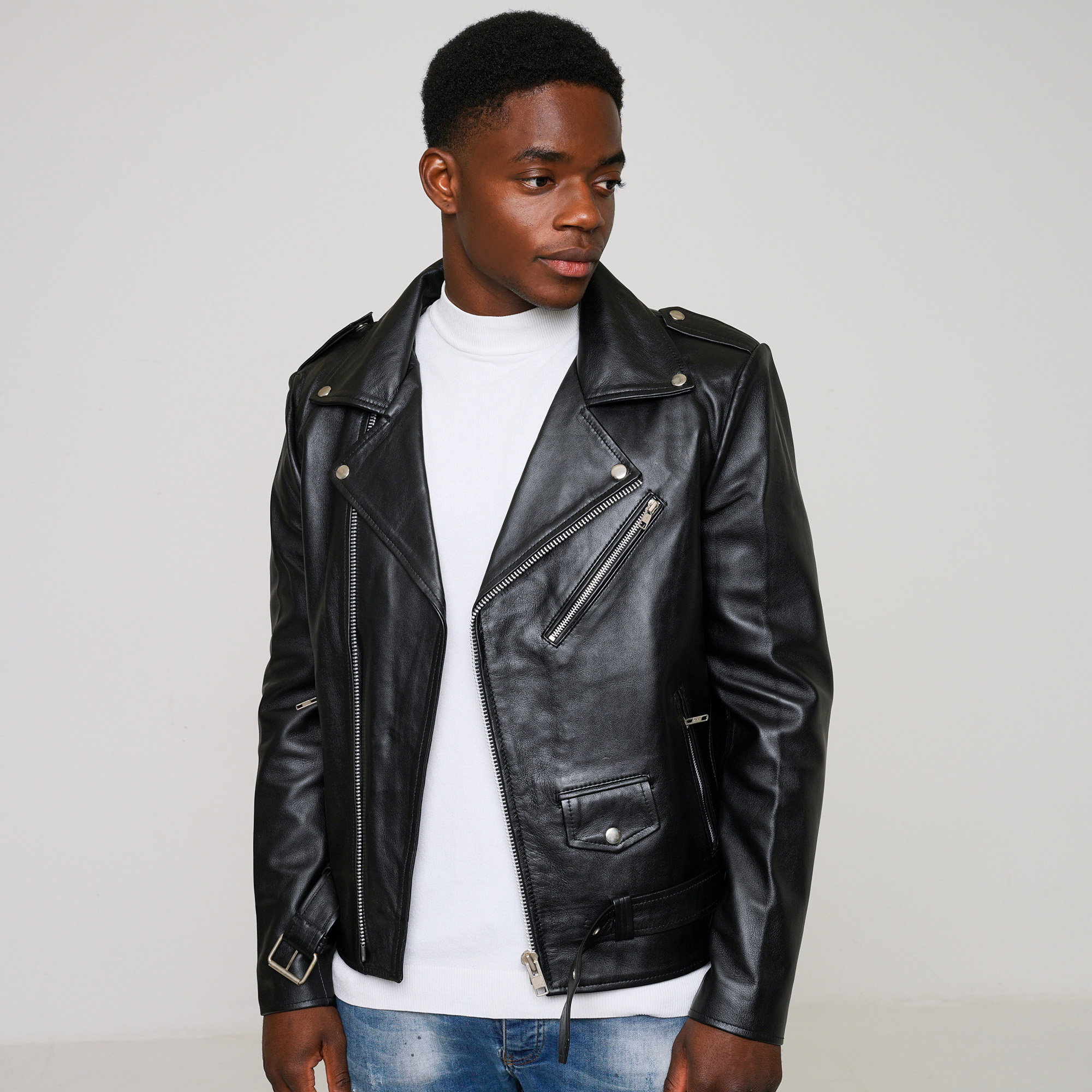 ジャケット・アウター MASU SEPARATE SHEER BIKER JACKET MASU SEPARATE SHEER BIKER JACKET