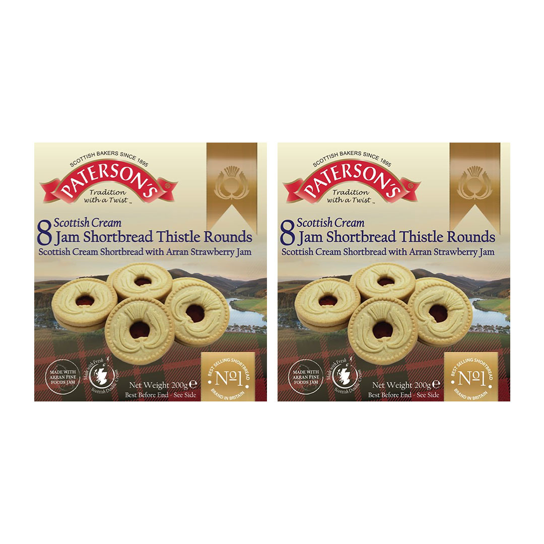 Paterson's 2x 200g Shortbread Rounds | OneDayOnly