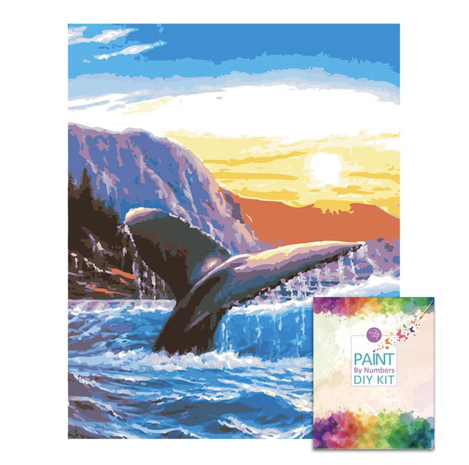 Whale Tale and Sunrise