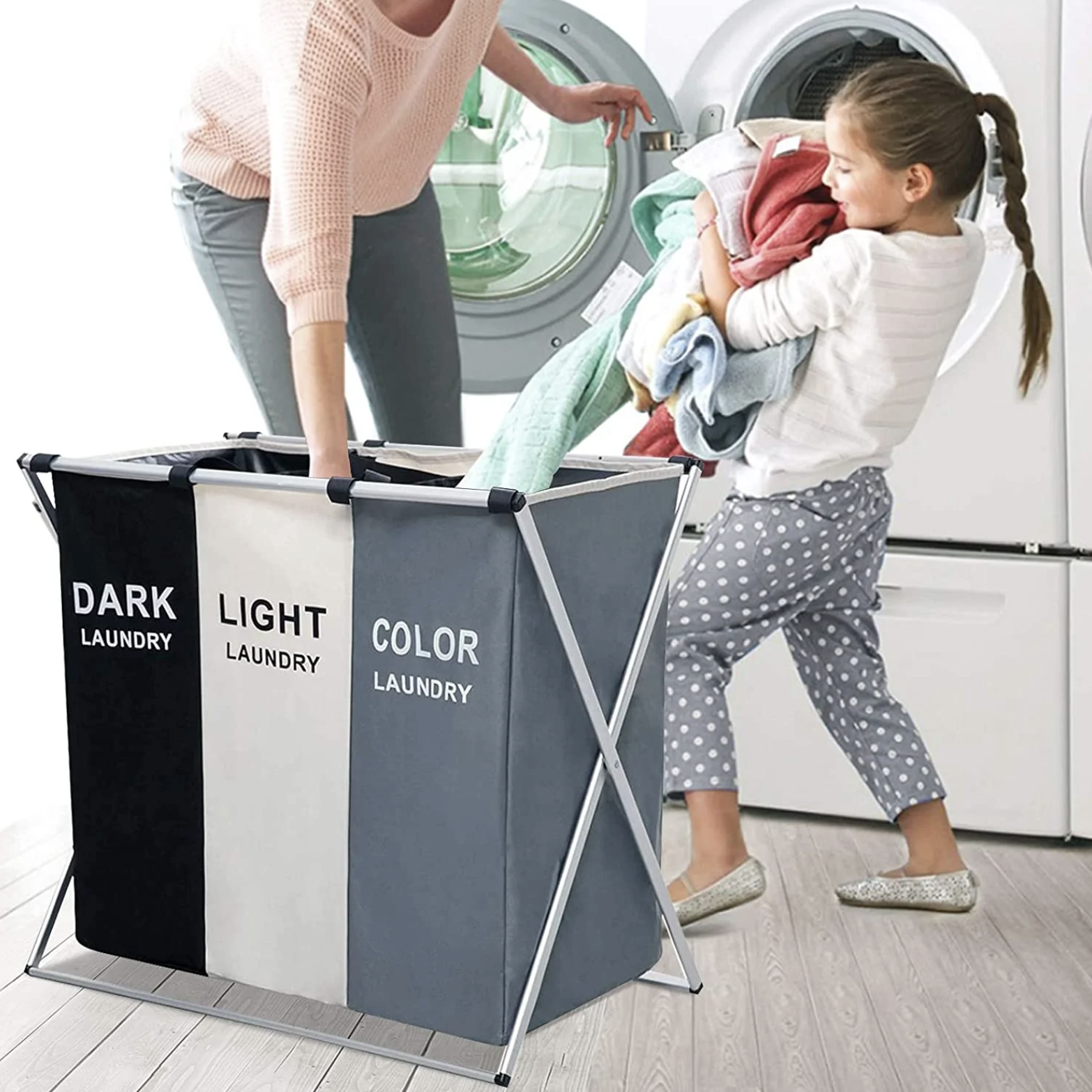 24% off on Clean House Foldable Laundry Basket | OneDayOnly
