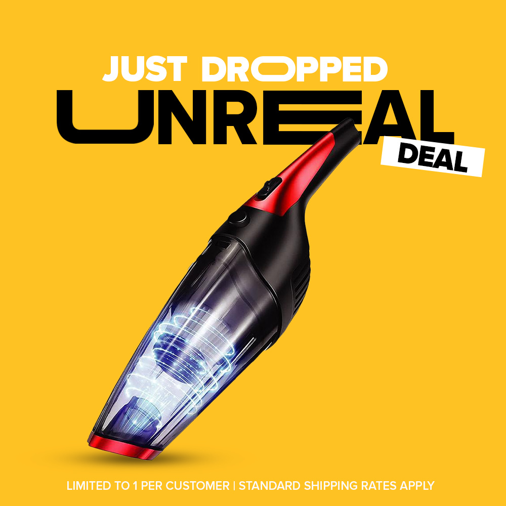 69 off on Milex Cordless Handheld Vacuum OneDayOnly