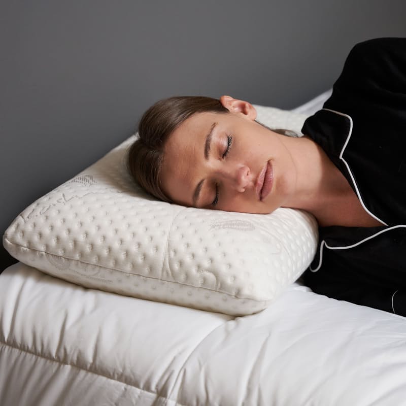 Solid latex discount pillow