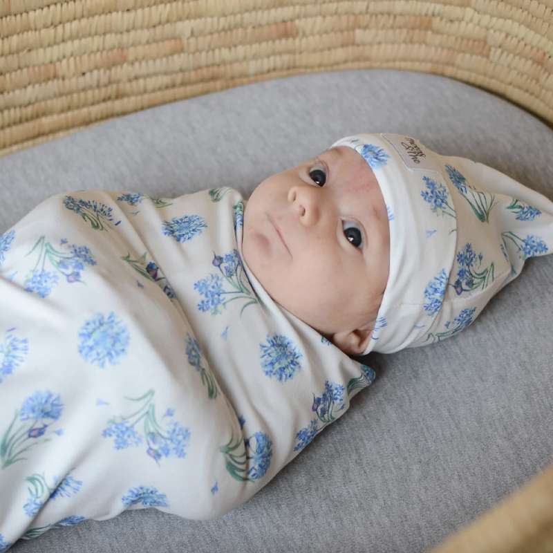 25 off on Swaddle Blanket & Beanie Set OneDayOnly