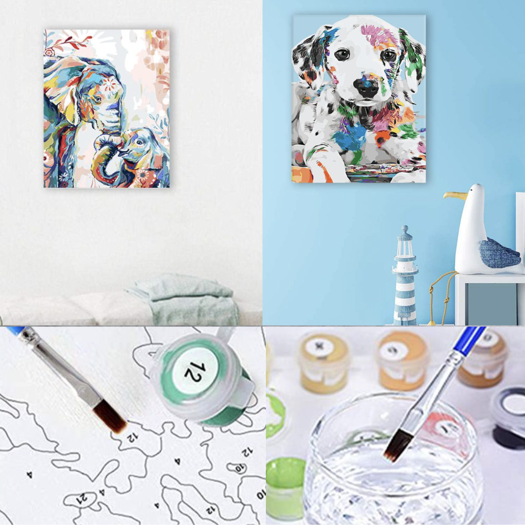 38 off on Easy Craft Paint By Numbers DIY Kit OneDayOnly