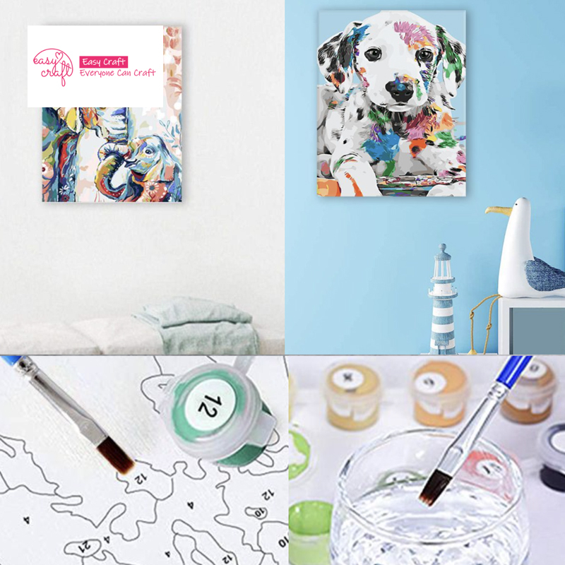 38 off on 40x50cm Paint By Numbers DIY Kit OneDayOnly