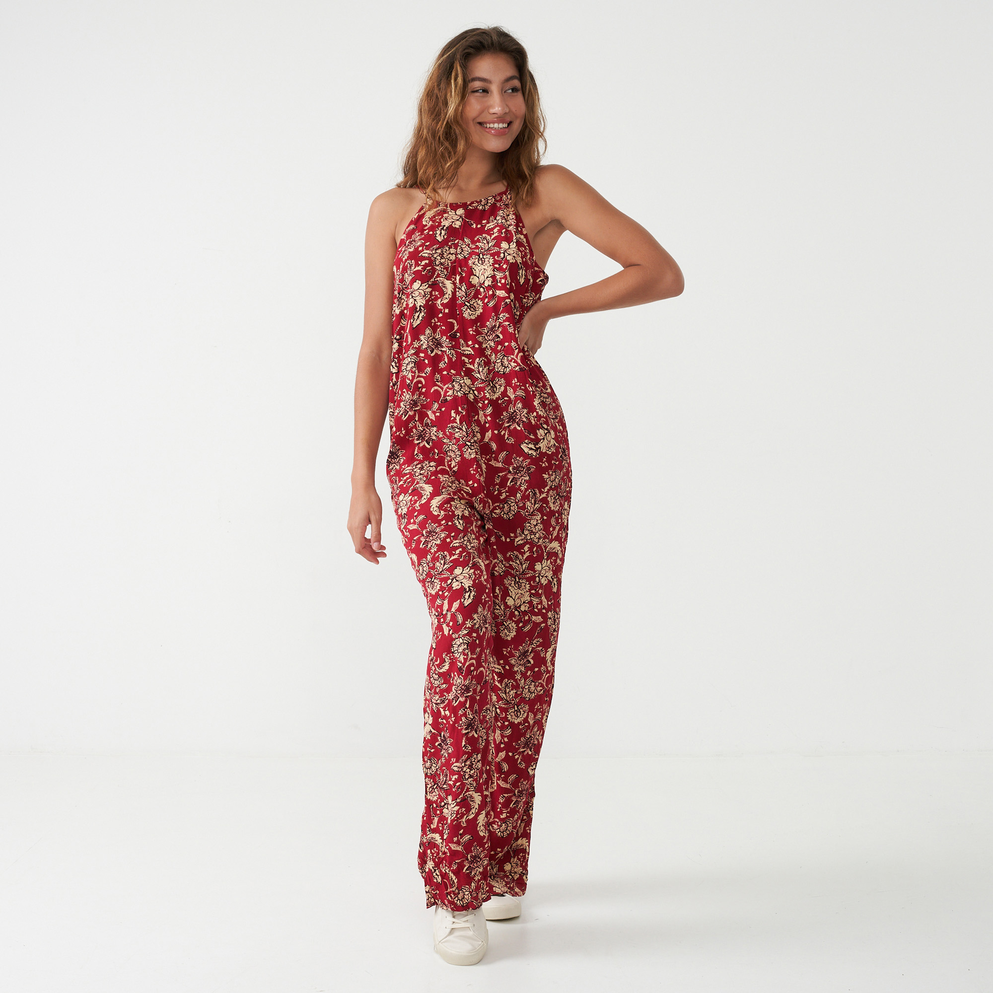 red party romper