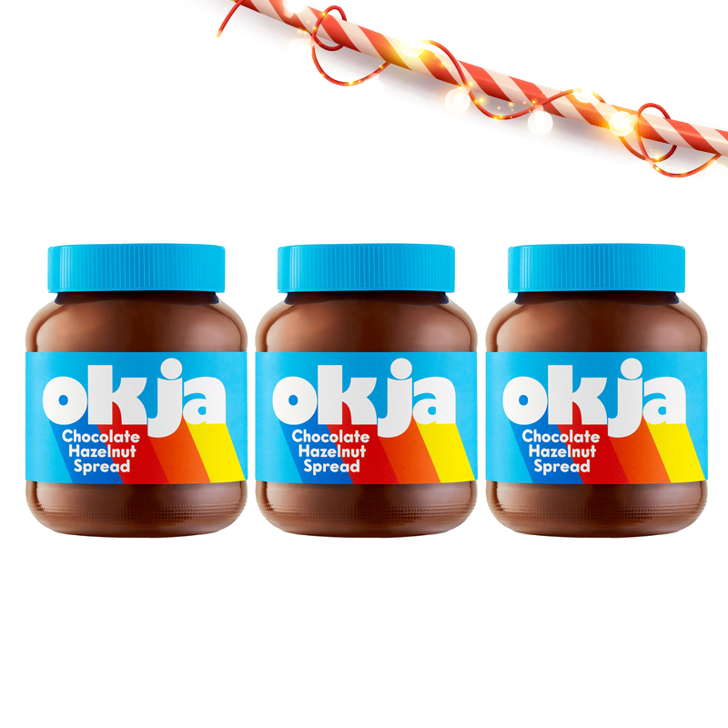 40 off on OKJA 3x DairyFree Chocolate Spread OneDayOnly