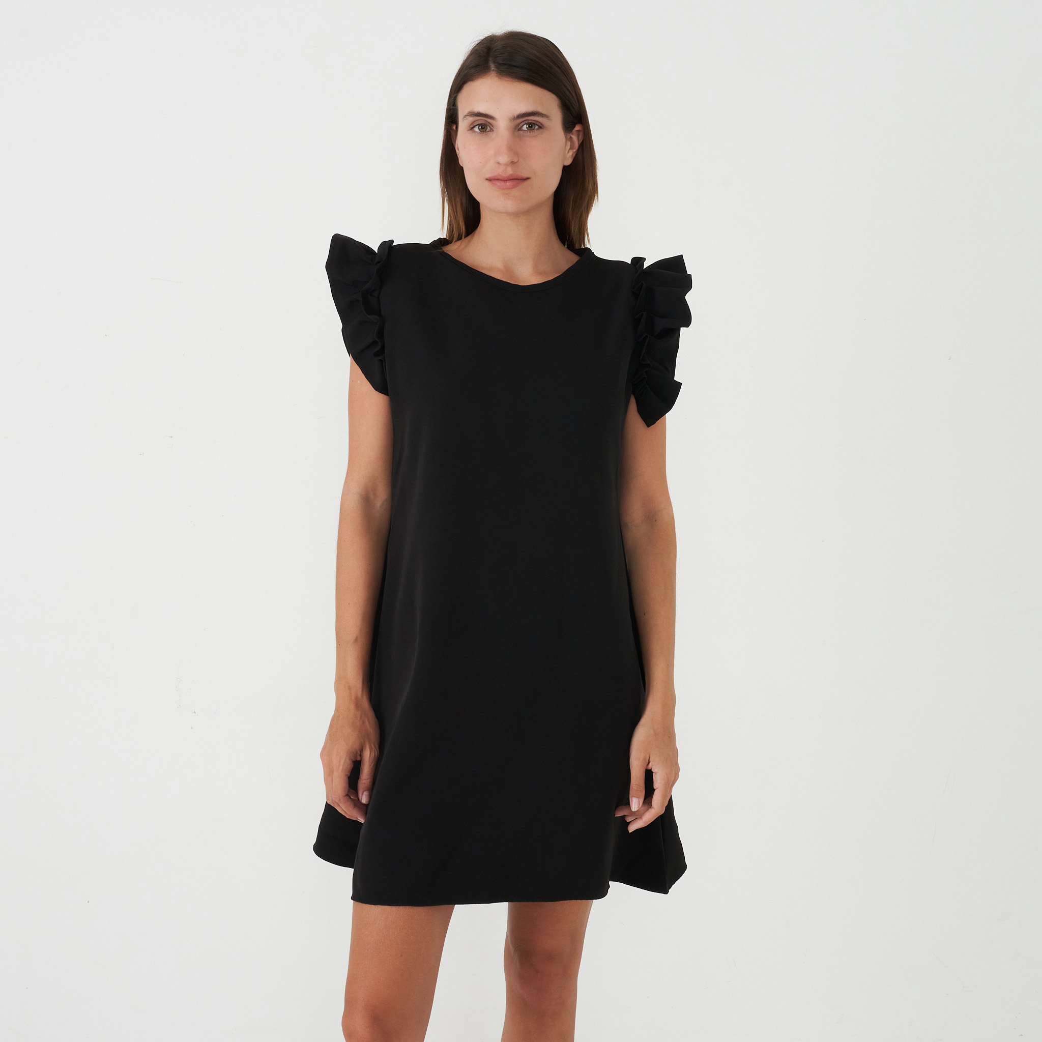 40 off on Ladies Black Baby Doll Dress OneDayOnly