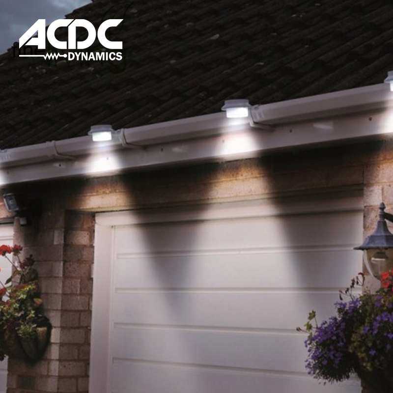 super bright solar gutter lights