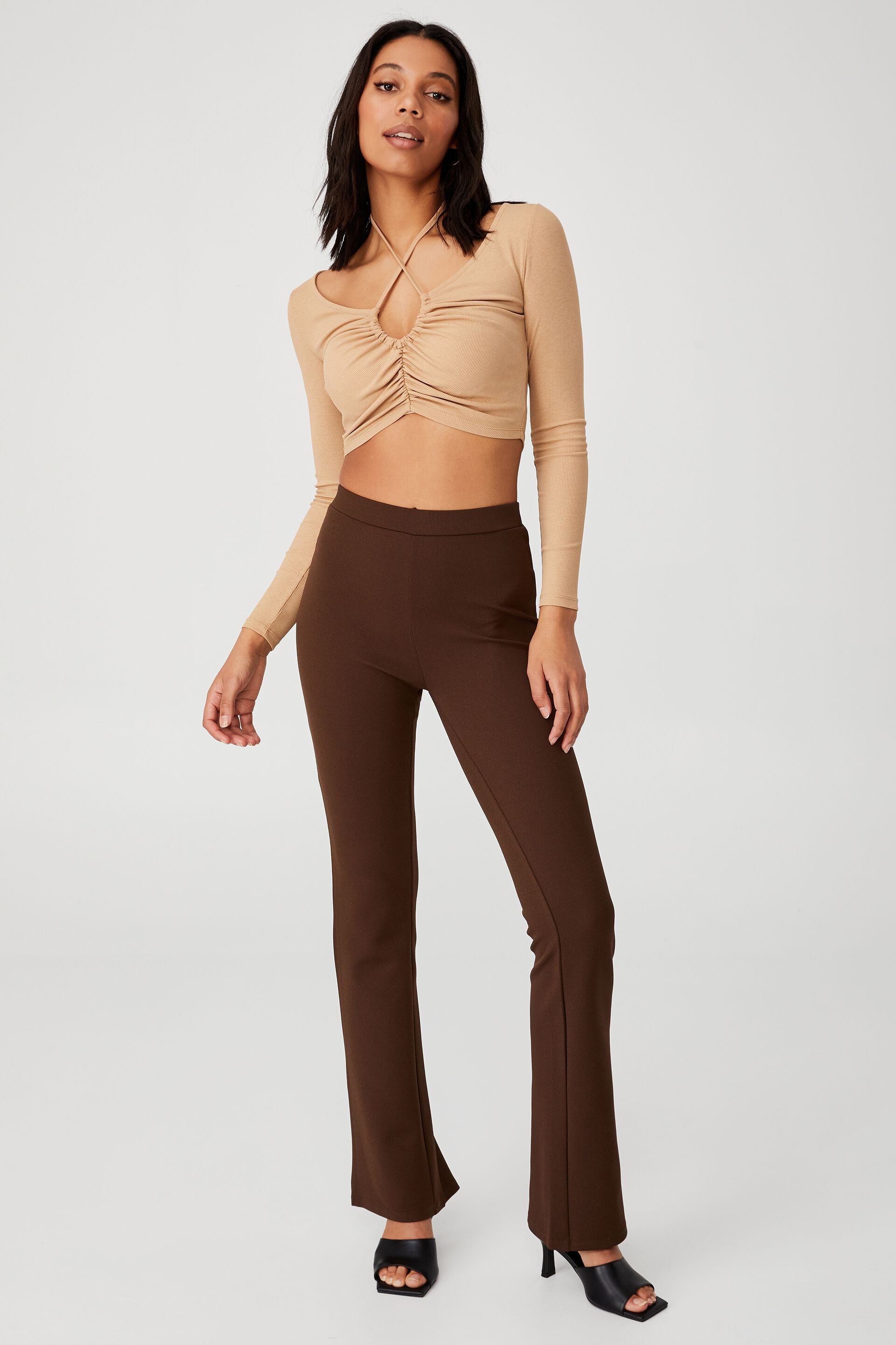 50% off on Cotton On Ladies Pull On Flare Pants | OneDayOnly