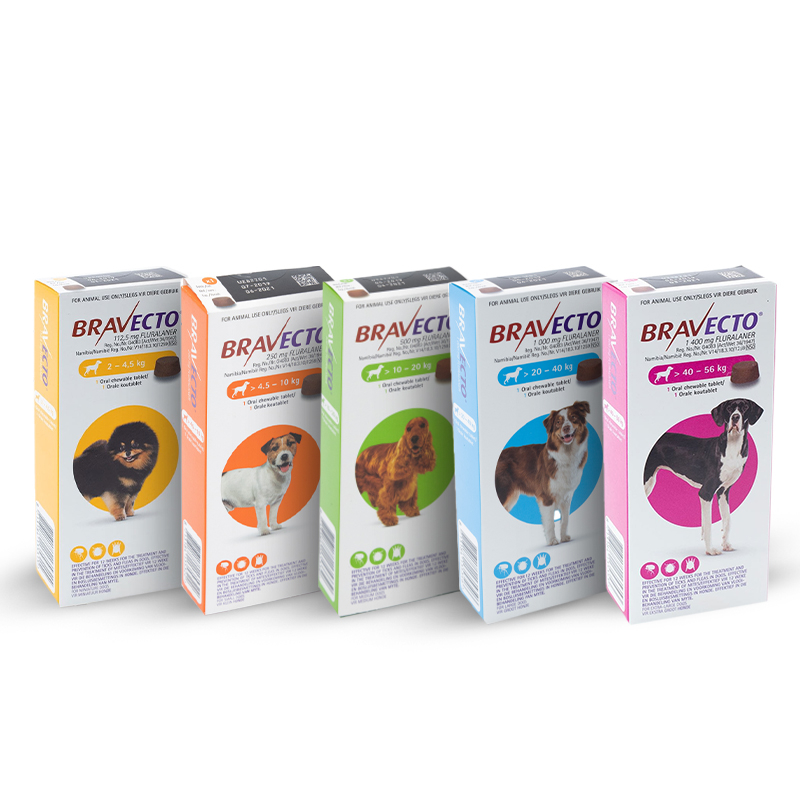 Tick and Flea Protection Dog Chewable Tablets