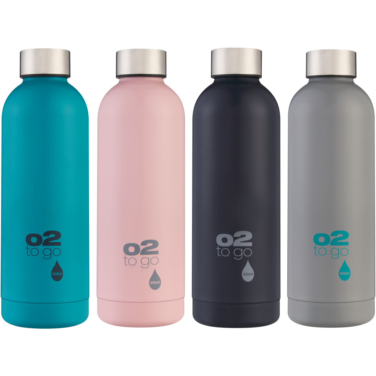 22% off on O2toGo 500ml Stainless Steel Bottle | OneDayOnly