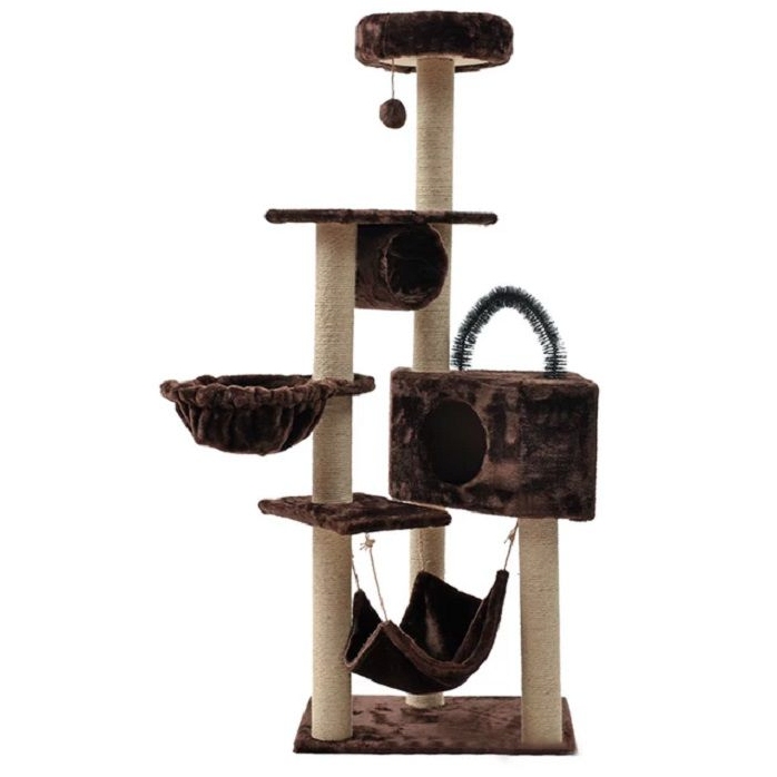 brown cat tree