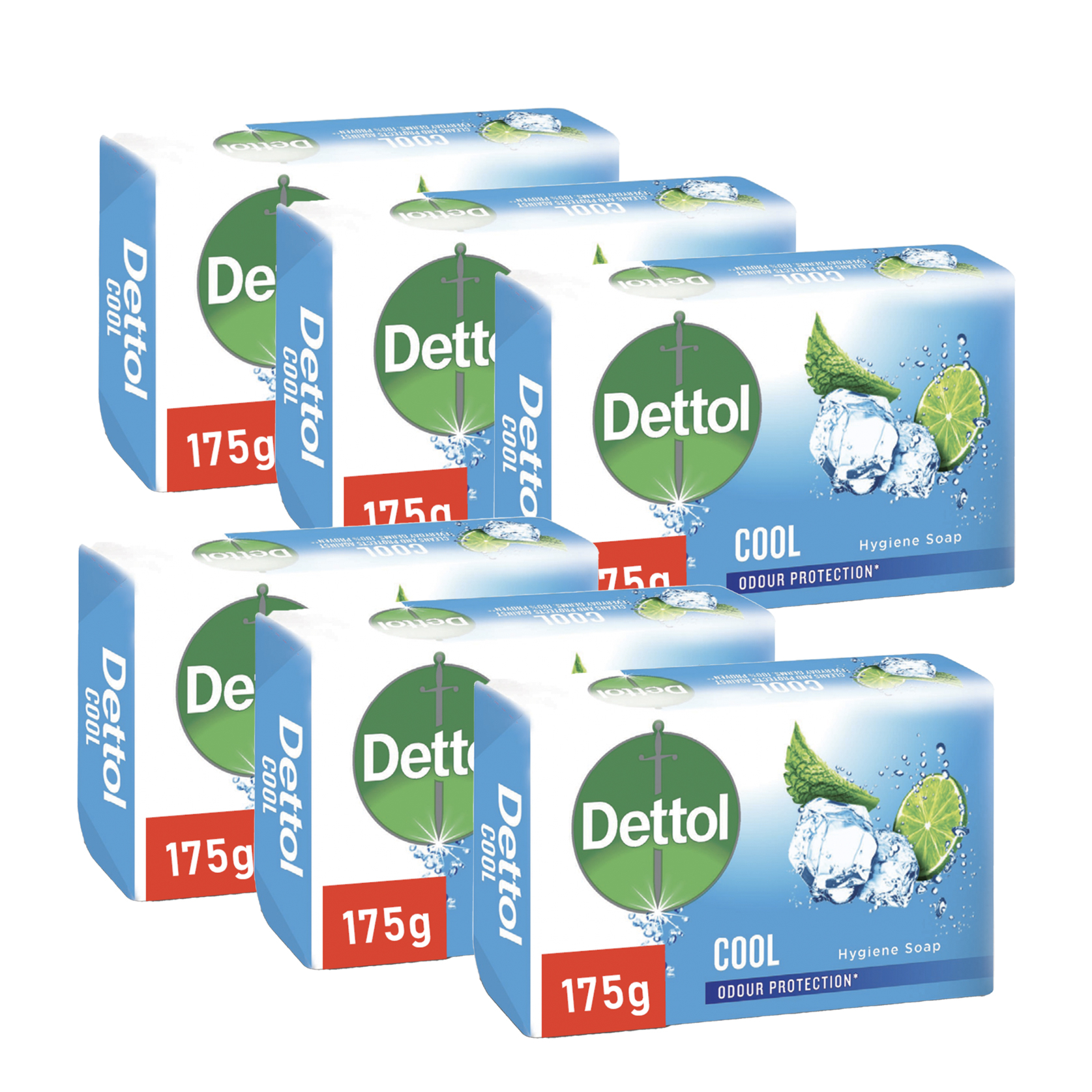 Dettol 6x 175g Hand & Body Soaps | OneDayOnly