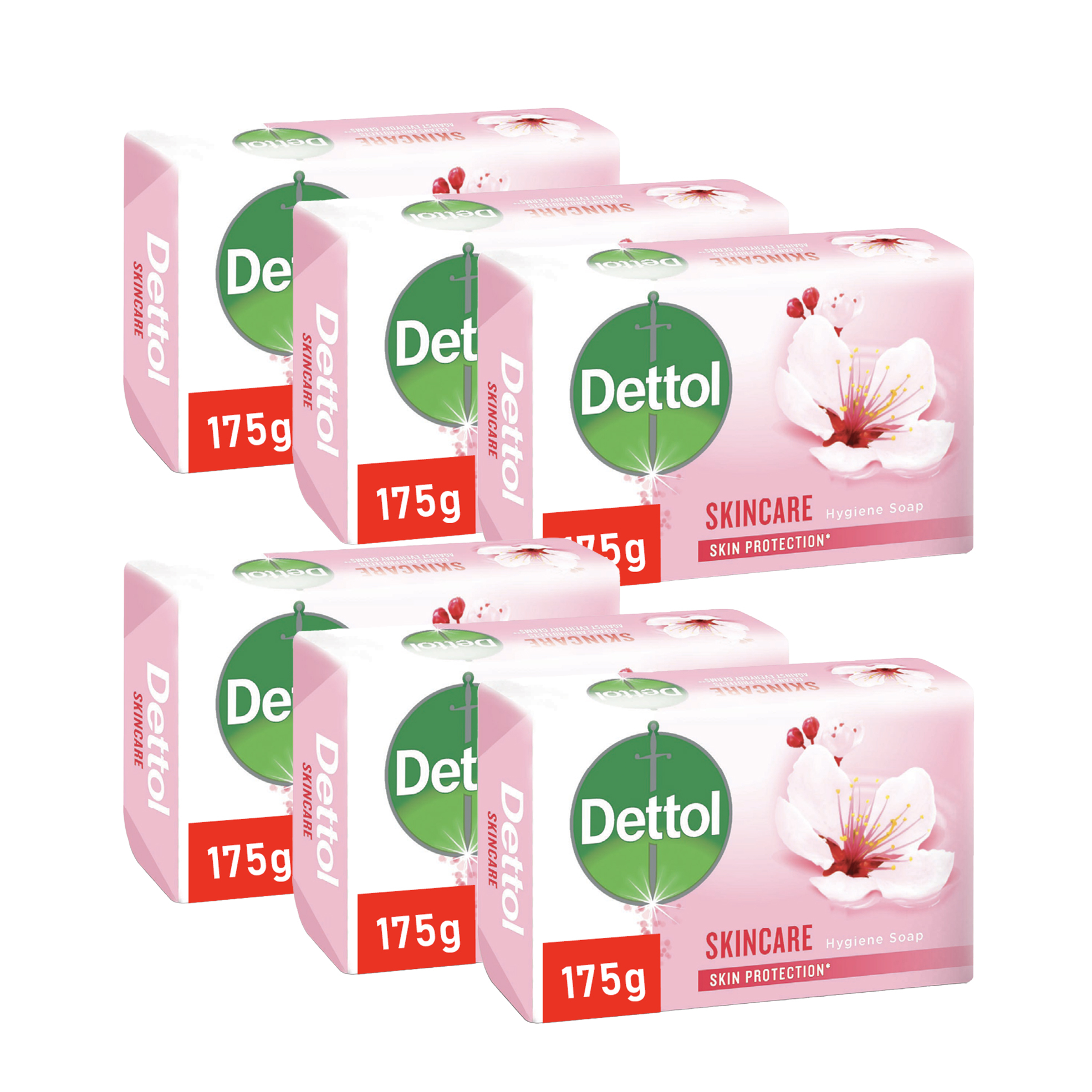 6x 175g Hand and Body Soaps