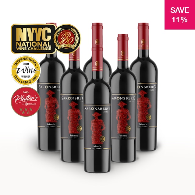 R120 off on 6x Seismic Red Blend 2020 | OneDayOnly