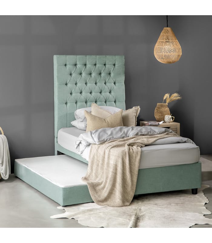 Bella - Dual Function Bed - Queen - Alaska Grey