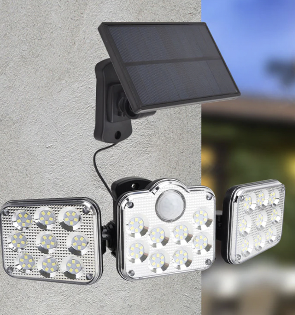 livarno lux led solar wall light with motion sensor