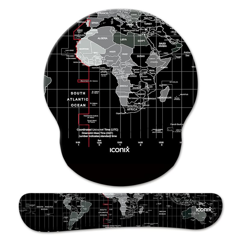 World Wide Map - with Keyboard Guard