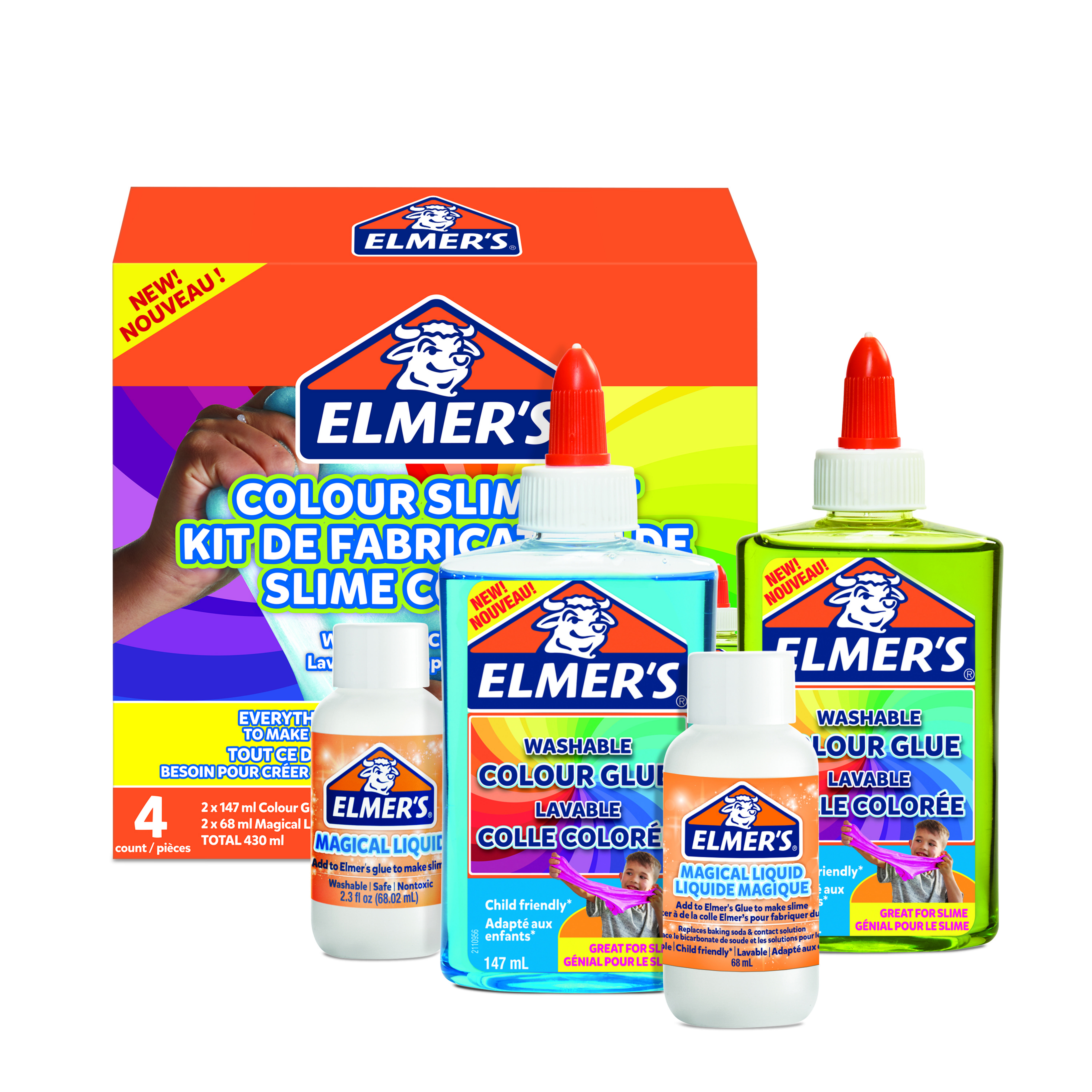 38% off on Elmer's 4-Piece Washable Slime Kit | OneDayOnly
